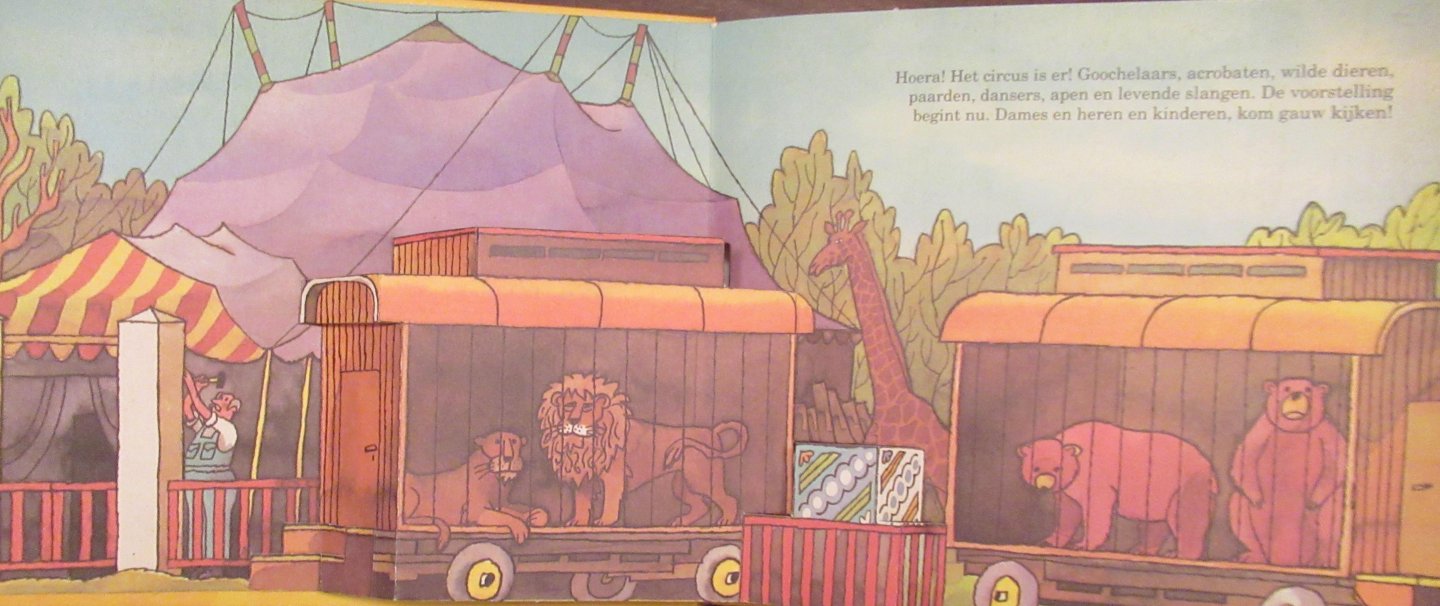  - Het circus. Een klap-uit verhaal