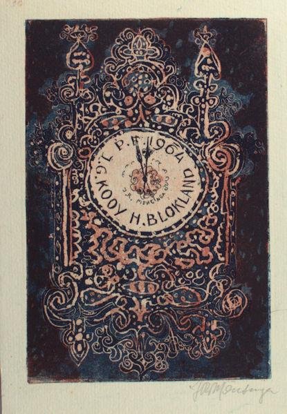 Mensinga, Jan. - Klok..PF 1964 J.G. Kooy, H. Blokland.