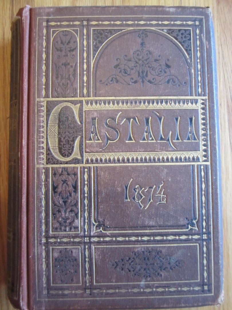 Onbekend/Verschillende - Castalia Jaarboekje aan de fraaie lettere gewijd. Jaargang 1974