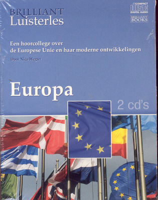Wegter, Drs. Nico - Europa (Hoorcollege over de Europese Unie en haar moderne ontwikkelingen). 2 CD's: ca. 2 uur.