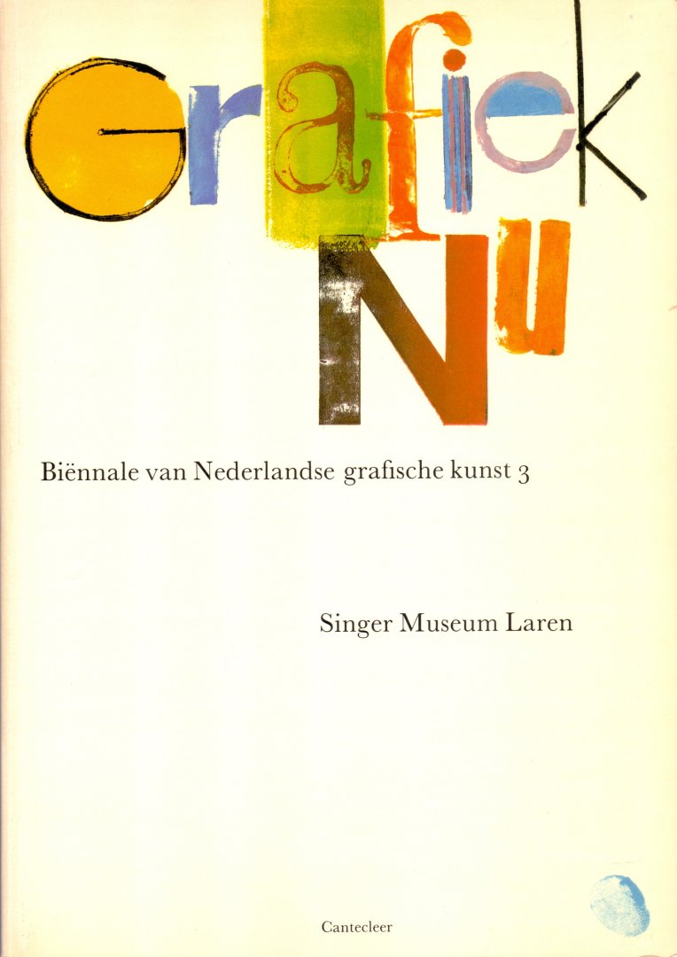 Blom, Ad van der,  e.a. (ds1370) - Grafiek nu. Biënnale van Nederlandse grafische kunst. 3