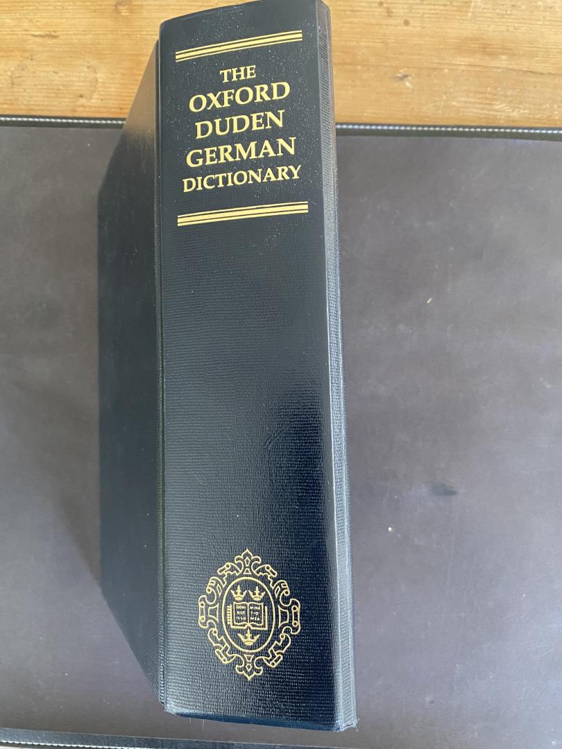 W. Scholze - Stubenrecht en J.B. Sykes - The oxford Duden German Dictionary