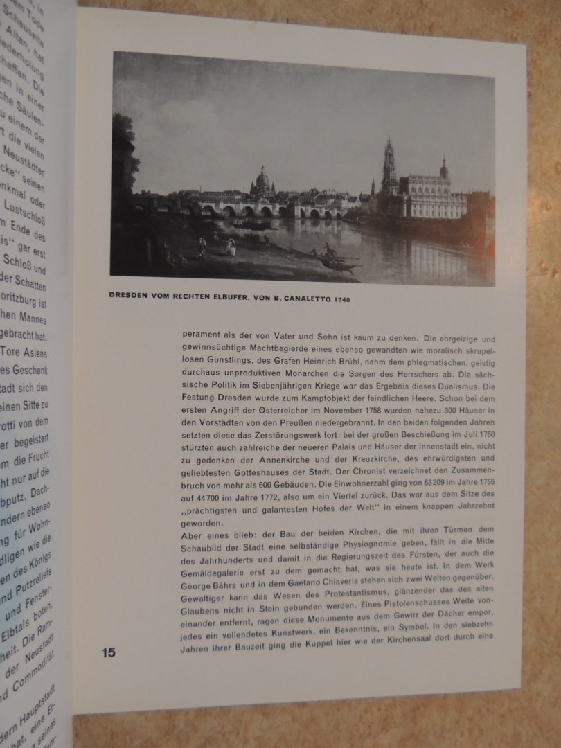 HAENEL Erich - Dresden aufgenommen von der sächsischen landesbildstelle - SERIE: Deutsche Lande, deutsche Kunst.
