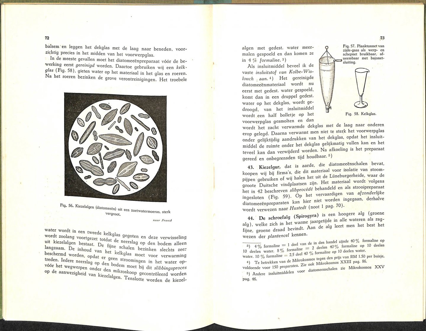 Stehli, George - Handboek voor mikroskopie. Handleiding voor het gebruik bij het onderwijs aan de middelbare scholen, landbouwscholen e.d. en tot het zelf vervaardigen van preparaten. Met 125 afbeeldingen