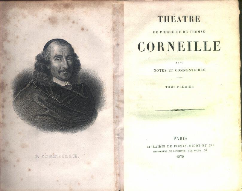 Corneille, Pierre en Thomas - Théatre de Corneille avec notes et commentaires. Twee delen