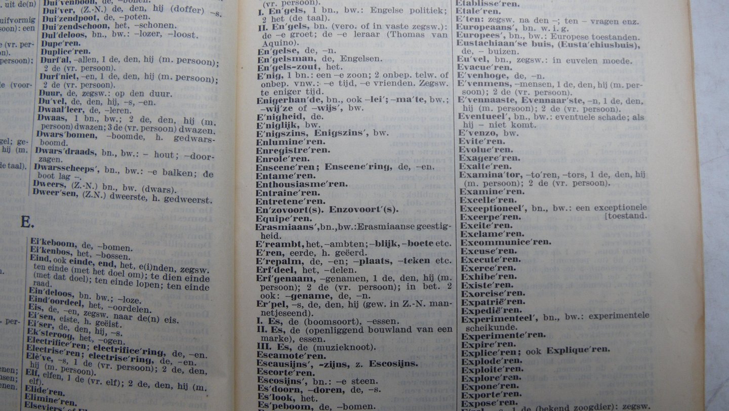 Endepols J. - Lijst Van Woorden Gewijzigd Volgens de Spelling, 1934: Inzonderheid Bedoeld Als Supplement Bij Het Handwoordenboek