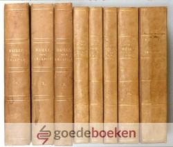 Palm, J.H. van der - Bijbel bevattende alle de boeken des Ouden en Nieuwen Verbonds, in 3 banden compleet + Volledige aanteekeningen tot de vertaling des Bijbels, 3 delen compleet in 5 banden