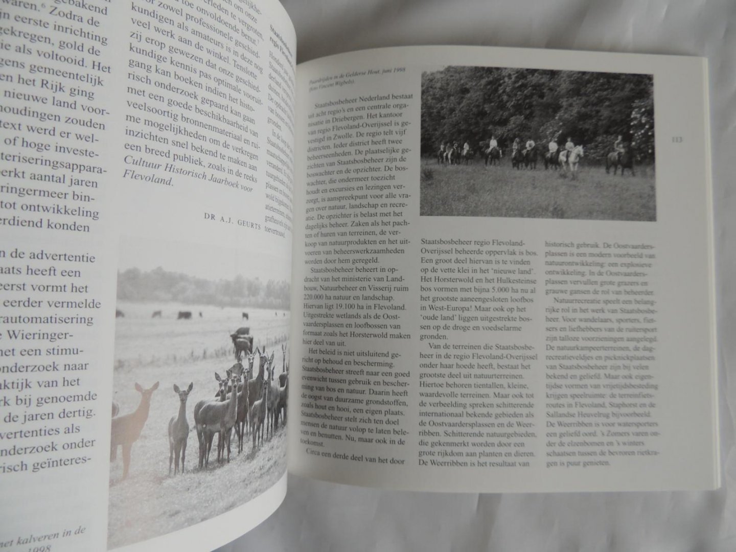 andre geurts a. j. /// kerkhoven a a   /// van der most .///  ea. - Cultuur historisch jaarboek voor Flevoland 1999. Tot deffensie van de Zuyderzee