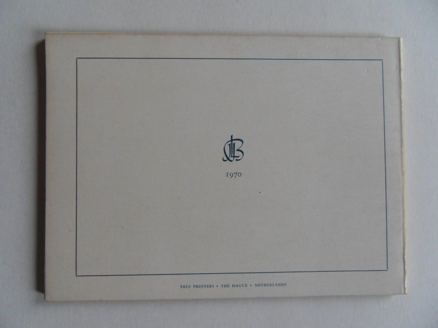 Beijers, J.L. - Catalogue 140. - A Choice from our Favourite Fields.