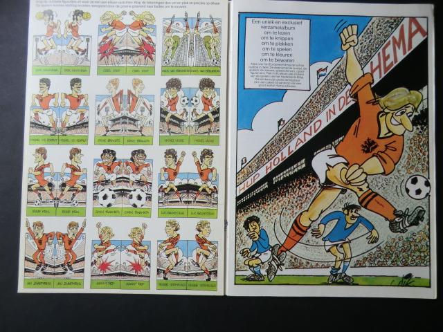  - Hup Holland verzamelalbum - EK Voetbal 1980