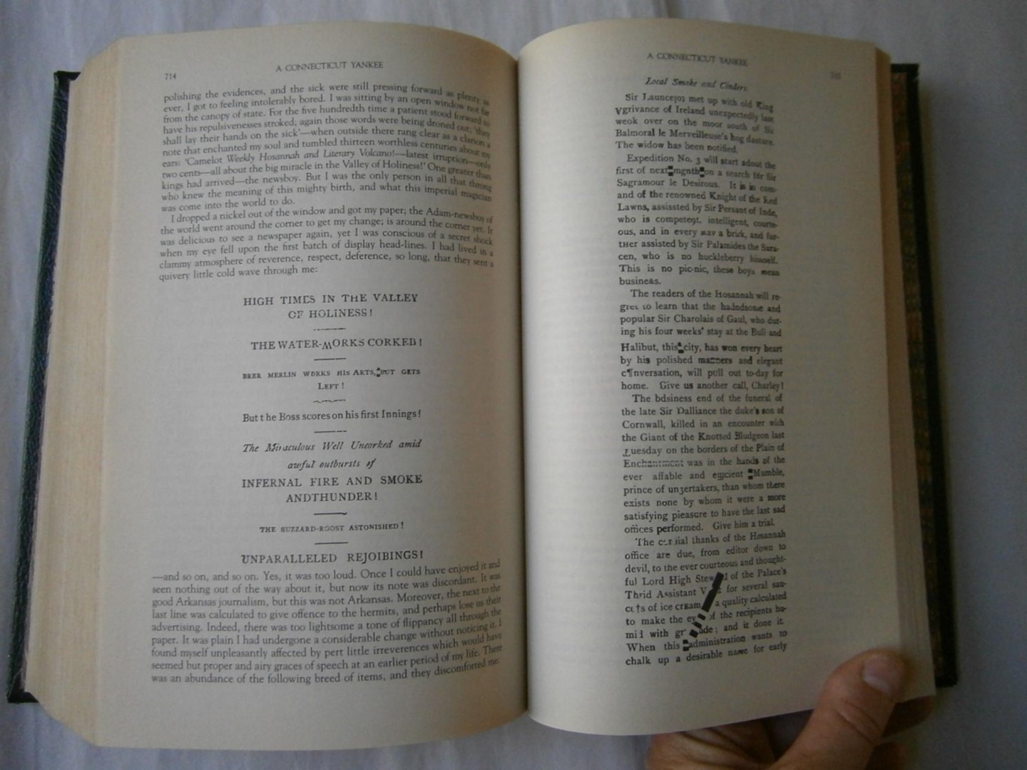 Twain, Mark - The Adventures of Tom Sawyer, The Adventures of Hunckleberry Finn, The Prince and the Pauper, Pudd'nhead Wilson, Short Stories, AConnecticut Yankee at King Arthur's Court