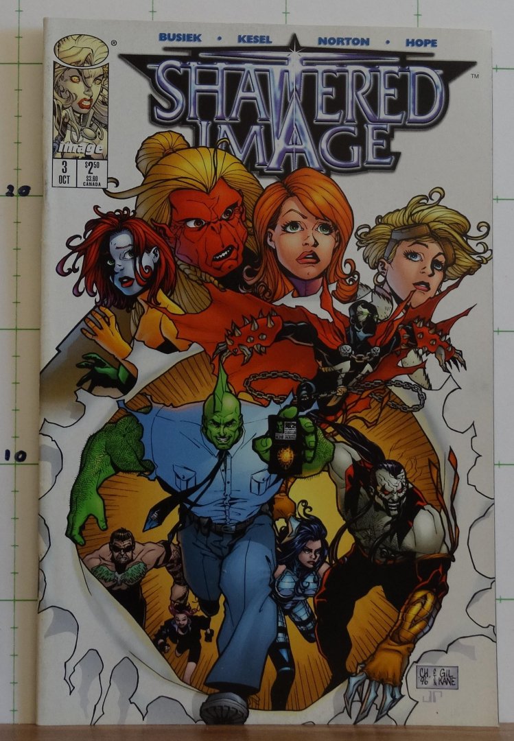 Busiek, Kurt - Kesel, Barbara - Hope, Sandra - Shattered Image - 3 oct