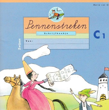 Gils, Maria van - Pennenstreken schrijfboekje C1 (5v)