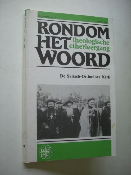 Goot, Y.van der, red. - De Syrisch -Orthodoxe Kerk,1 Rondom het woord