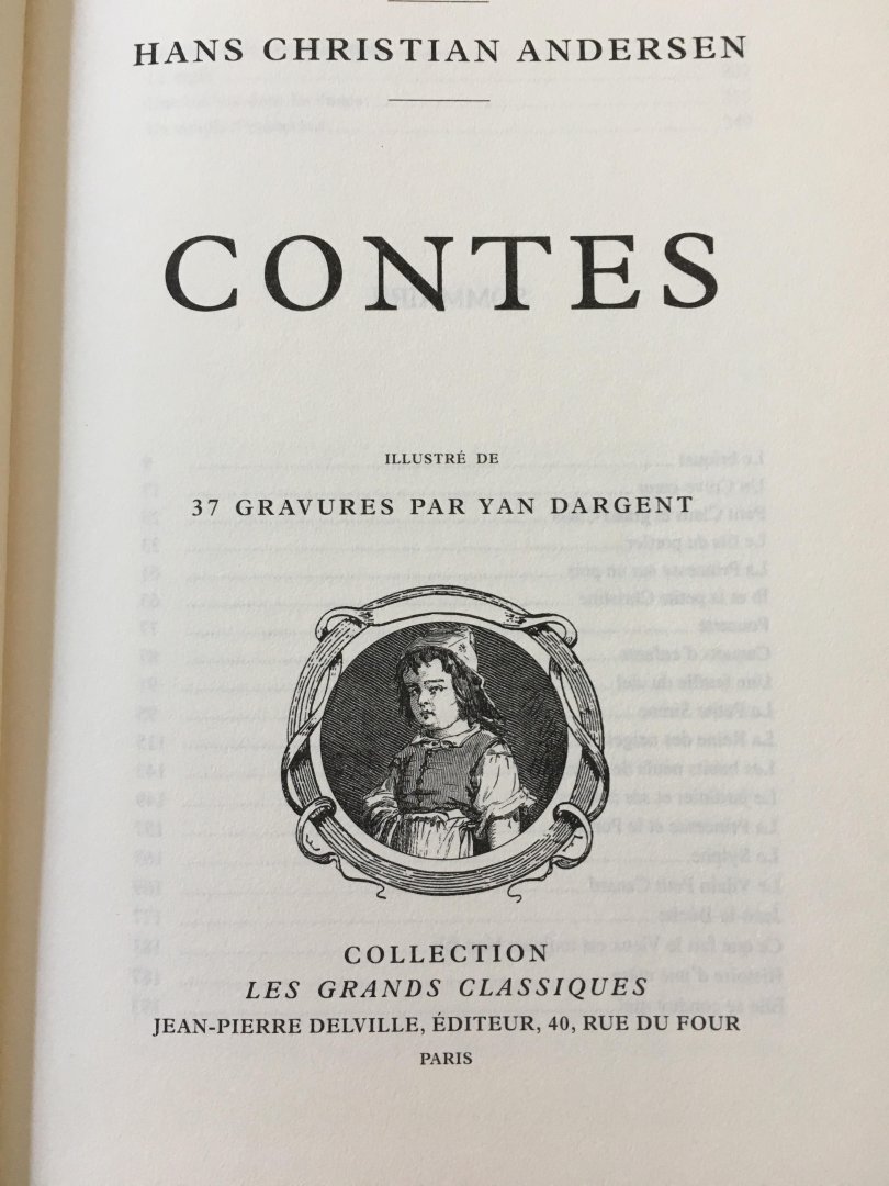 Hans Christian Andersen - Contes, les grands classiques