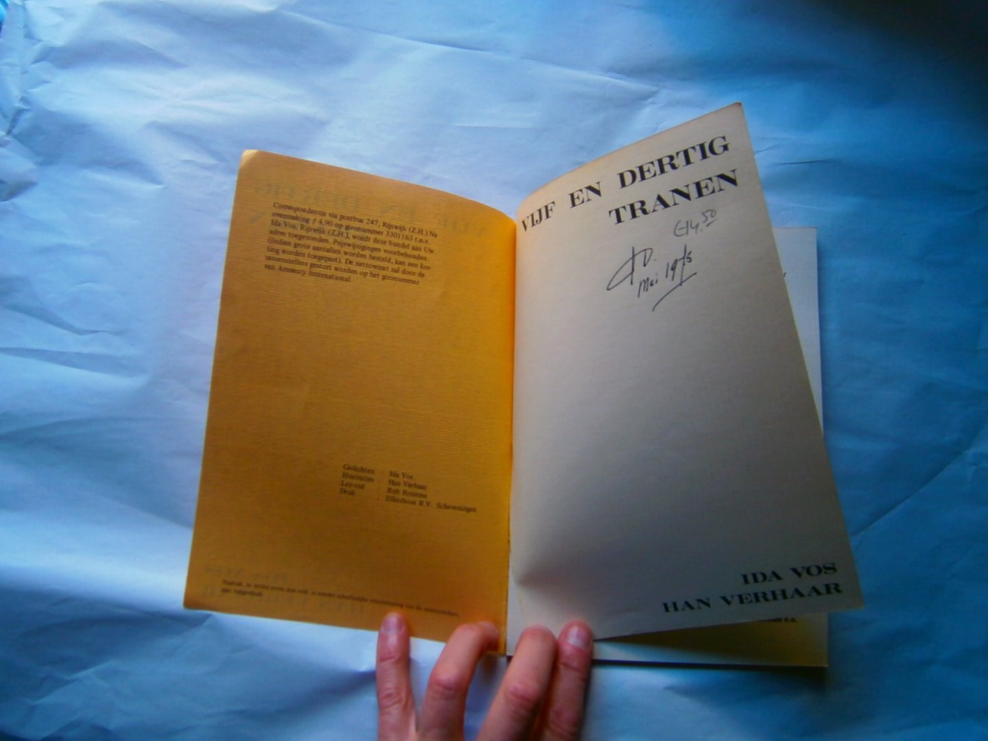 Vos, Ida en Han Verhaar - Vijf en dertig tranen