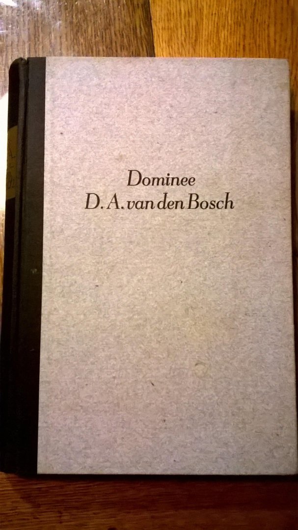 Lijn den-van den Bosch - Dominee D.A. van den Bosch