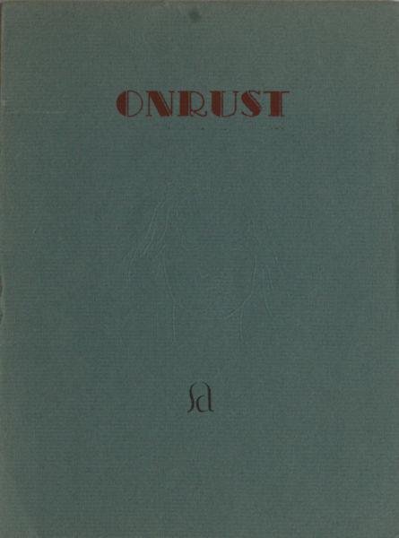  - Onrust. Anonieme gedichten