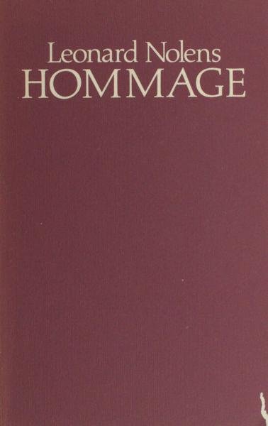 Nolens, Leonard. - Hommage.