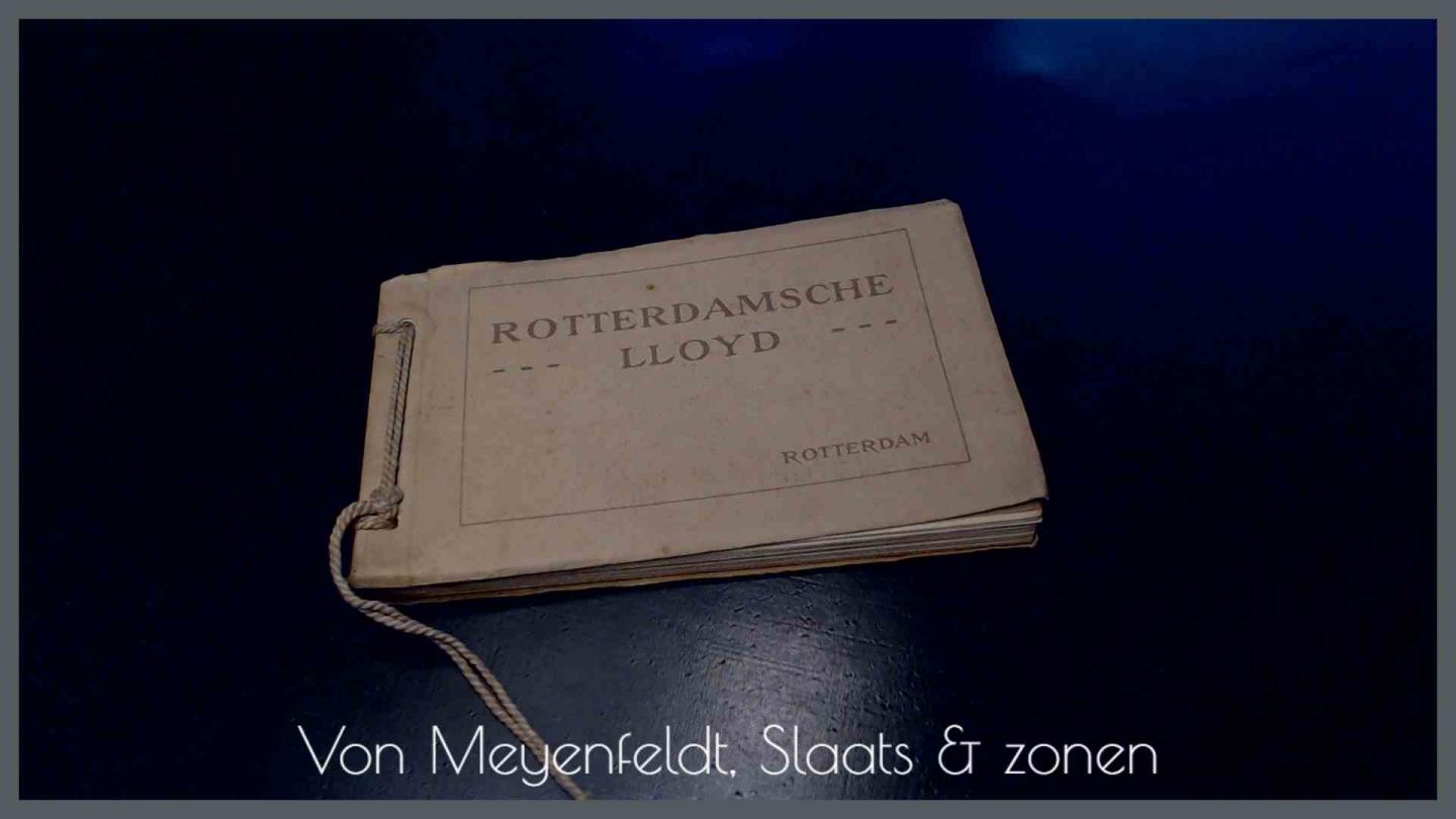 Rotterdamsche Lloyd - Mapje met 24 briefkaarten