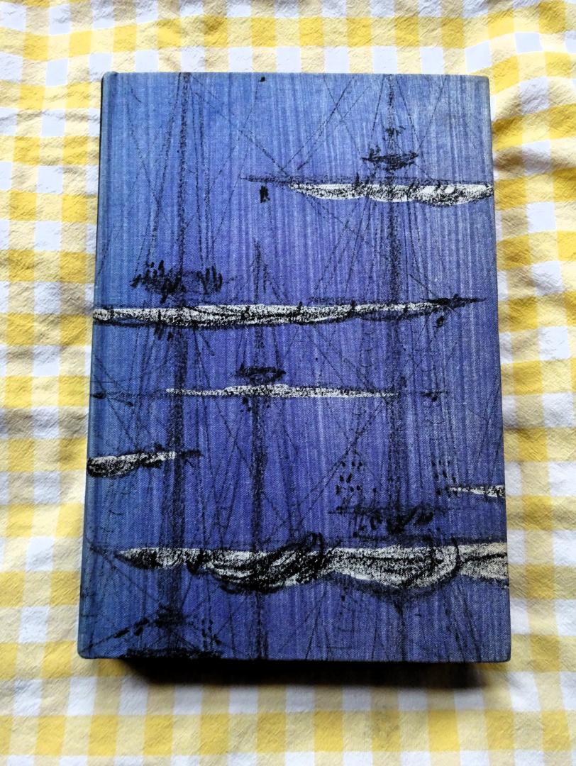 Herman Melville, illustraties van Eberhard Binder, vertaling van P.A.Zandstra - Moby Dick * of De witte walvis  (oud boek)