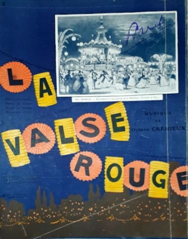 Crémieux, Octave: - La valse rouge. Piano
