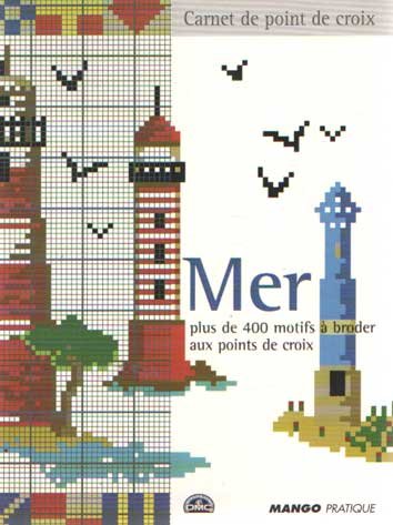 Helene, Sophie - Carnet de point de croix. Mer