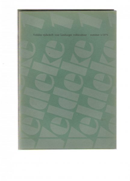 div. - veldeke tijdschrift voor limburgse volkscultuur jaargang 49 -1974