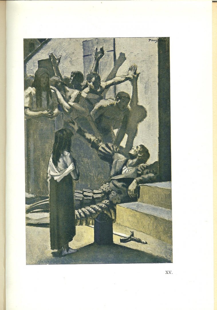 Muller, Dr. H.C. vertaling en Aquarellen van Robert Pougheon - Goethe's Faust. Met 24 kleurendrukken naar aquarellen van Robert Pougheon