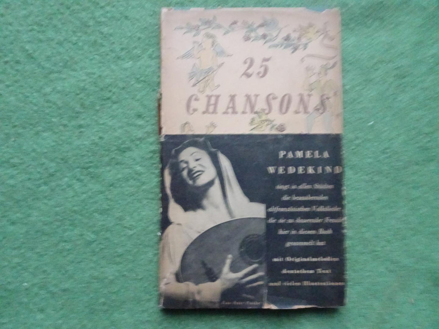 Pamela Wedekind - 25 CHANSONS DE LA VIEILLE FRANCE