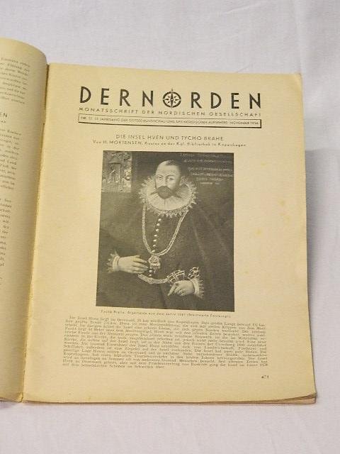 Nordische Gesellschaft - Der Norden. Monatsschrift der Nordischen Gesellschaft. Nr.11 November 1936