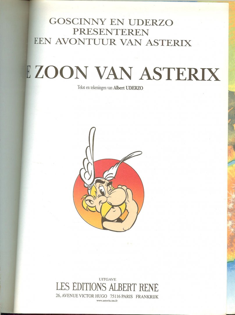 Goscinny Rene (tekst) en Albert Uderzo (tekeningen) - Asterix 27 - De zoon van Asterix