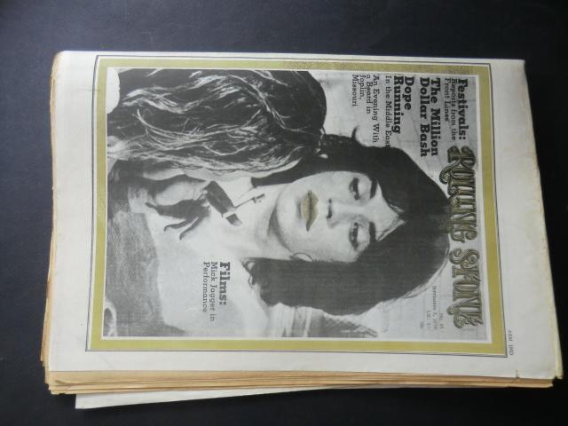  - Rolling Stone Magazines from the period 1969-1973 (ca.75x)