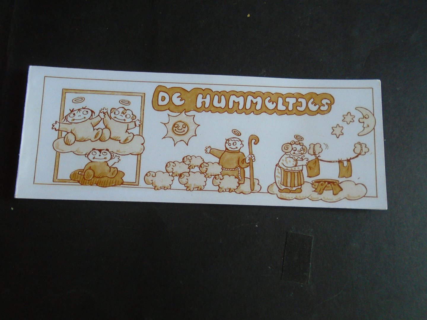 Carmaker, Clive - De Hummeltjes. Zwart wit strip zonder woorden.