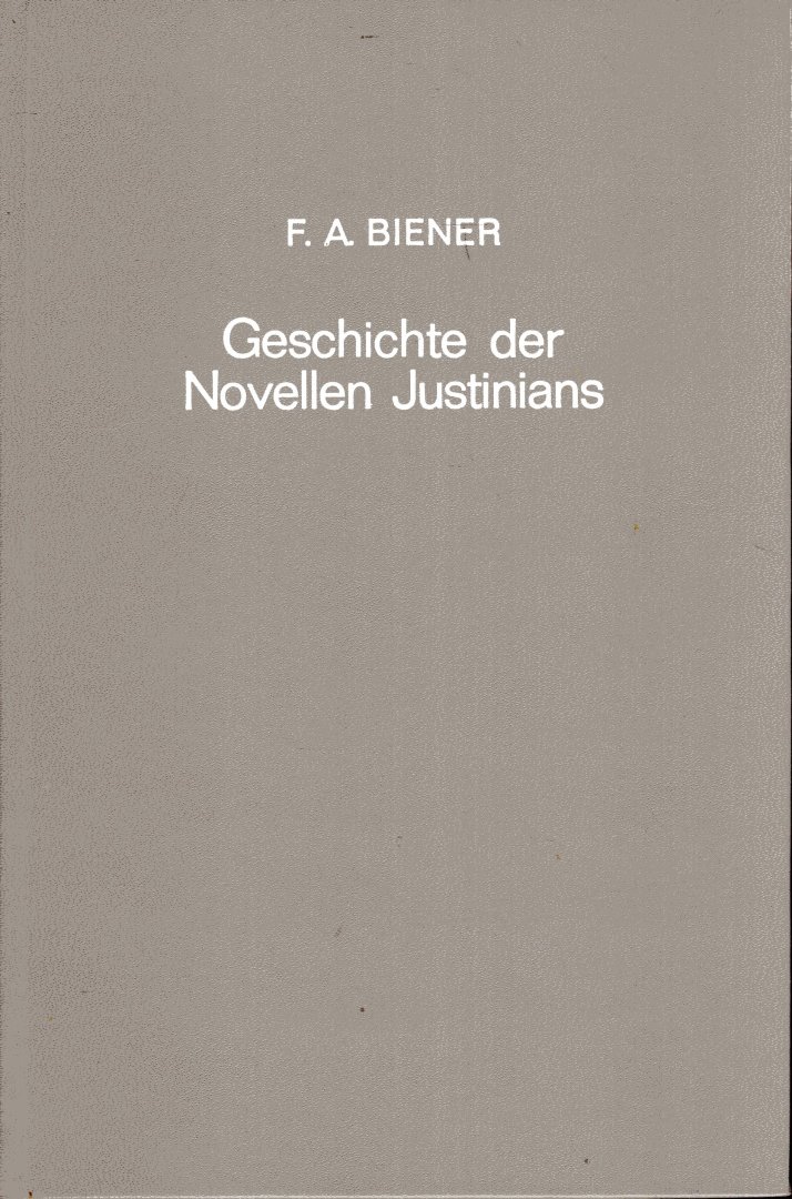Biener, Friedrich August. - Beiträge zu der Geschichte des Inquisitionsprozesses und der Geschworenengerichte.