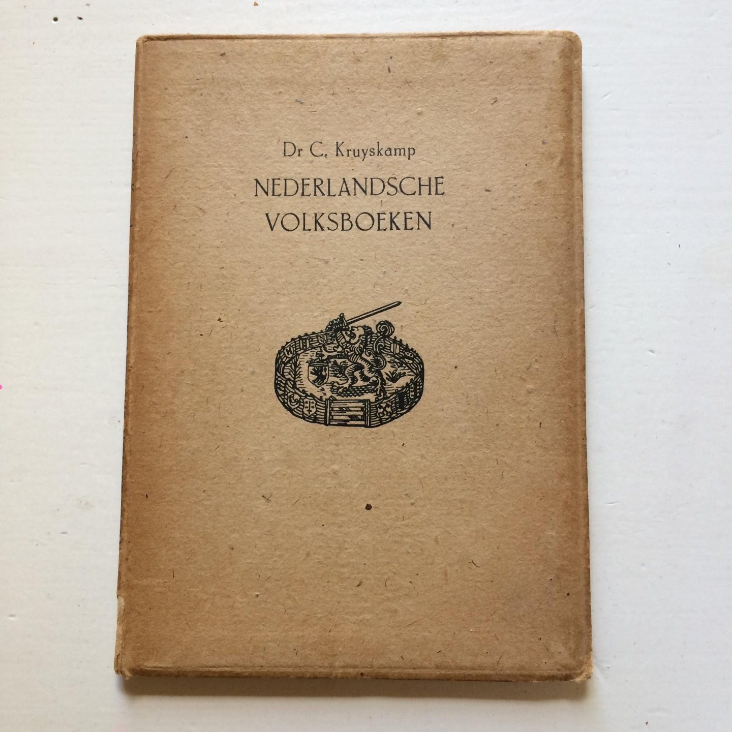 Kruyskamp, C. - Nederlandsche volksboeken. (In den Houttuyn 2).