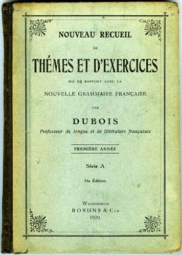Dubois - Nouveau recueil de themes et d'excercises