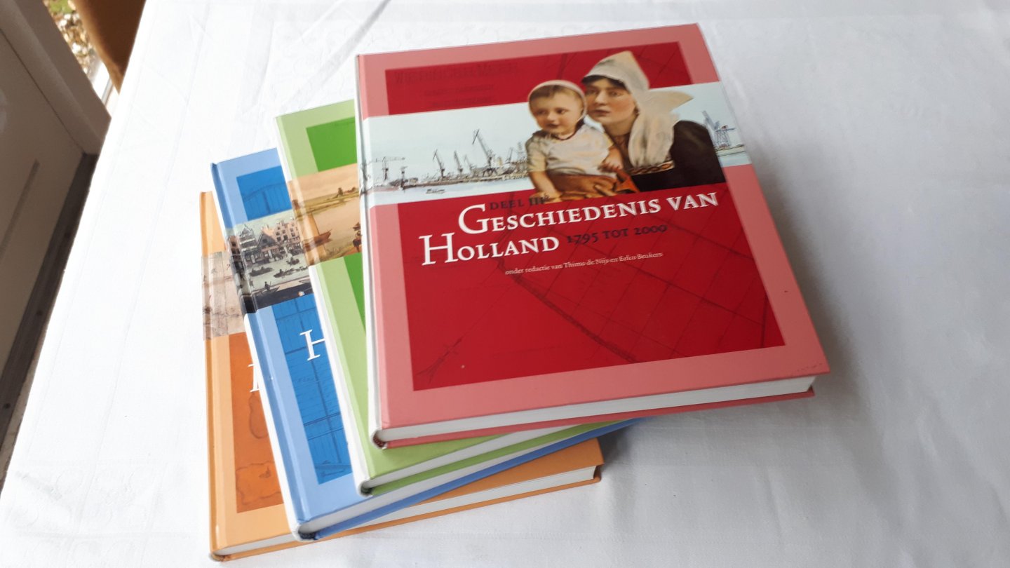 NIJS, Thimo de en BEUKERS, Eelco (redactie) - Geschiedenis van Holland set 4 delen