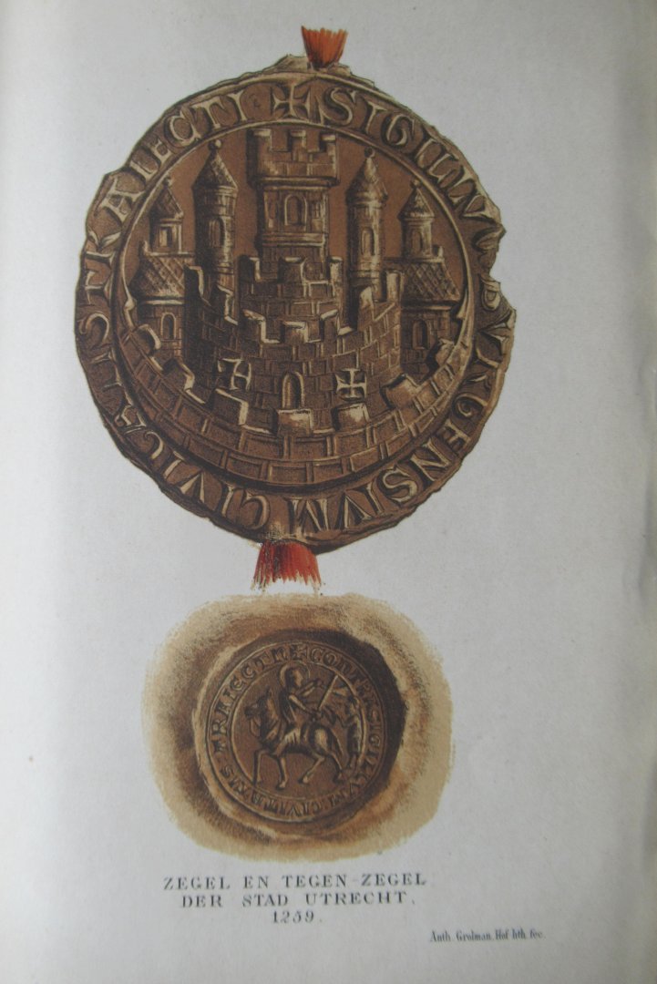 Geer van Oudegein, J.J. de Jhr. - Het oude Trecht. De oorsprong van de stad Utrecht