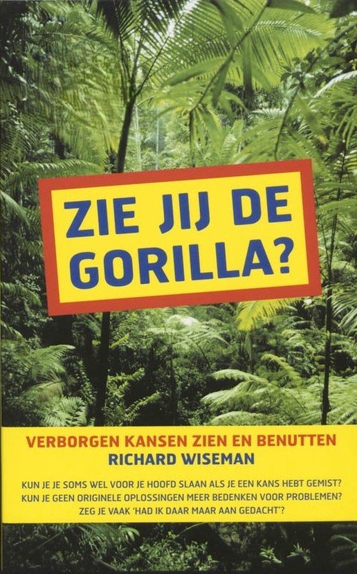 Zie jij de gorilla ?