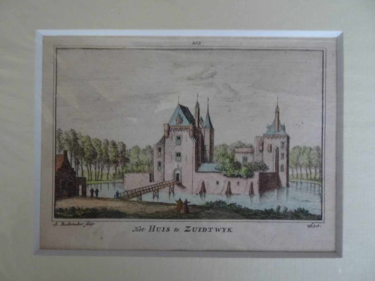 Zuidwijk. - Het Huis te Zuidtwyk.