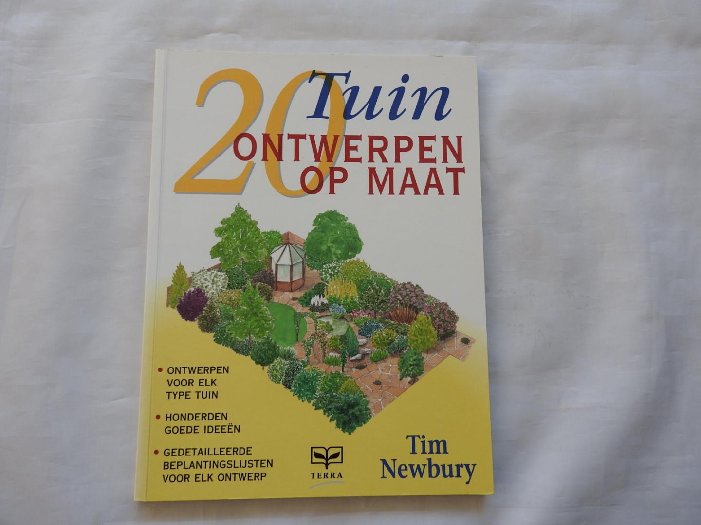 Newbury, Tim - 20 tuin ontwerpen TUINONTWERPEN op maat