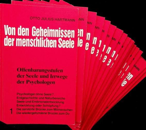 Hartmann, Otto Julius - Von den Geheimnissen der menschlichen. 18 Hefte. Komplett