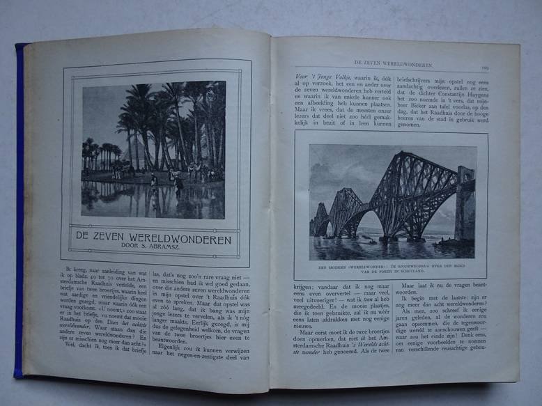 Abramsz., S. (red.). - Voor 't jonge volkje. Geïllustreerd Tijdschrift voor de Jeugd. Zeven- en zeventigste deel.