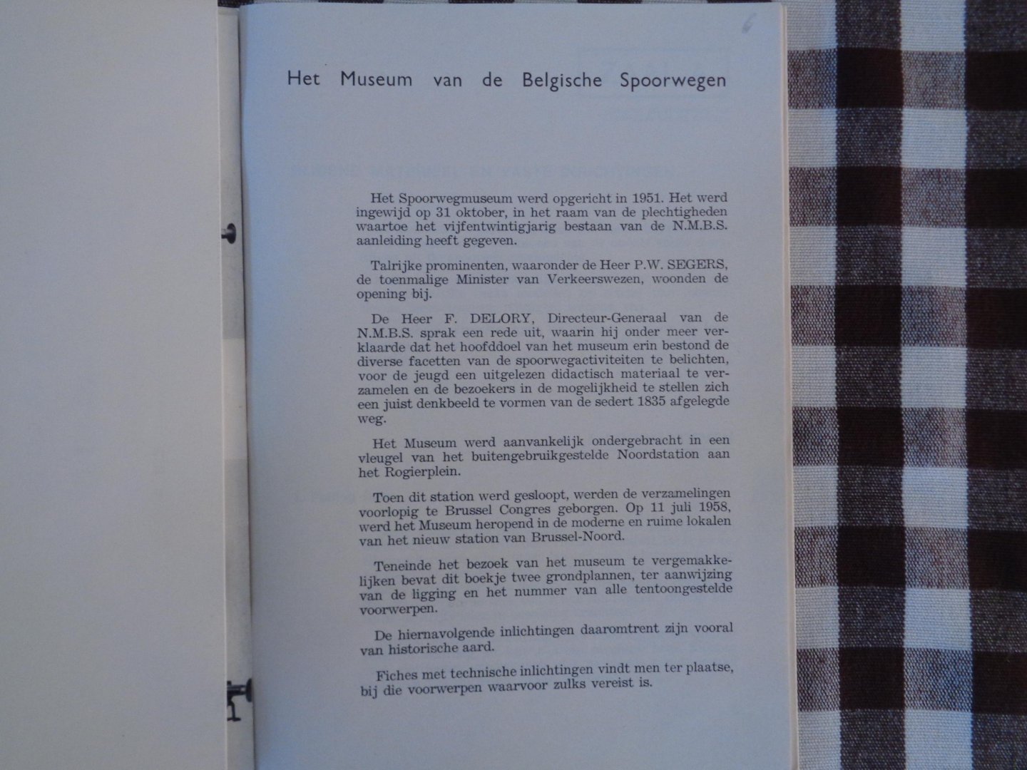 p w segers - museum van de spoorwegen