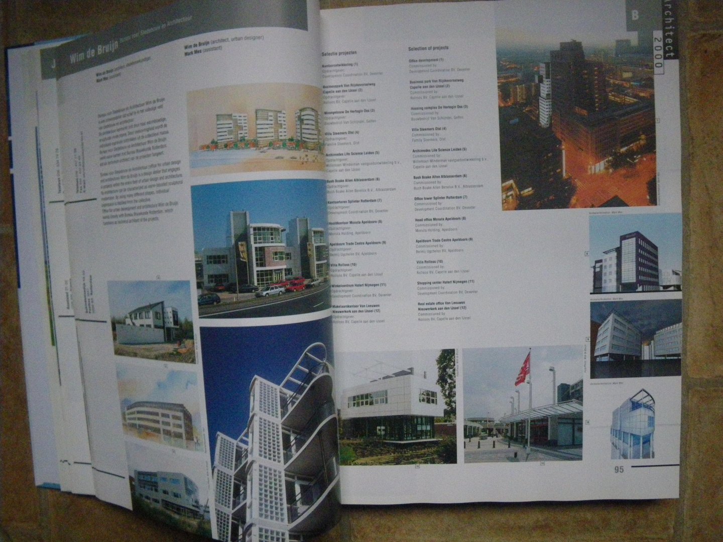 Zwinkels, Cees voorw. - Architect 2000 Creative works of Dutch architects