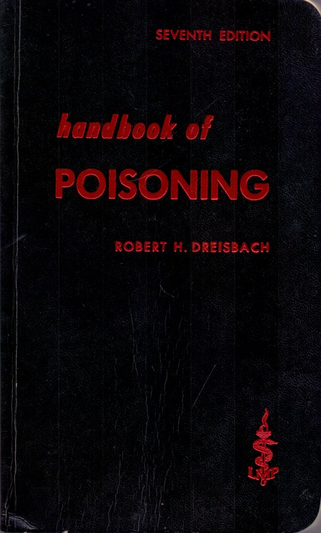 Dreisbach, Robert H. (ds1304) - Handbook of poisoning