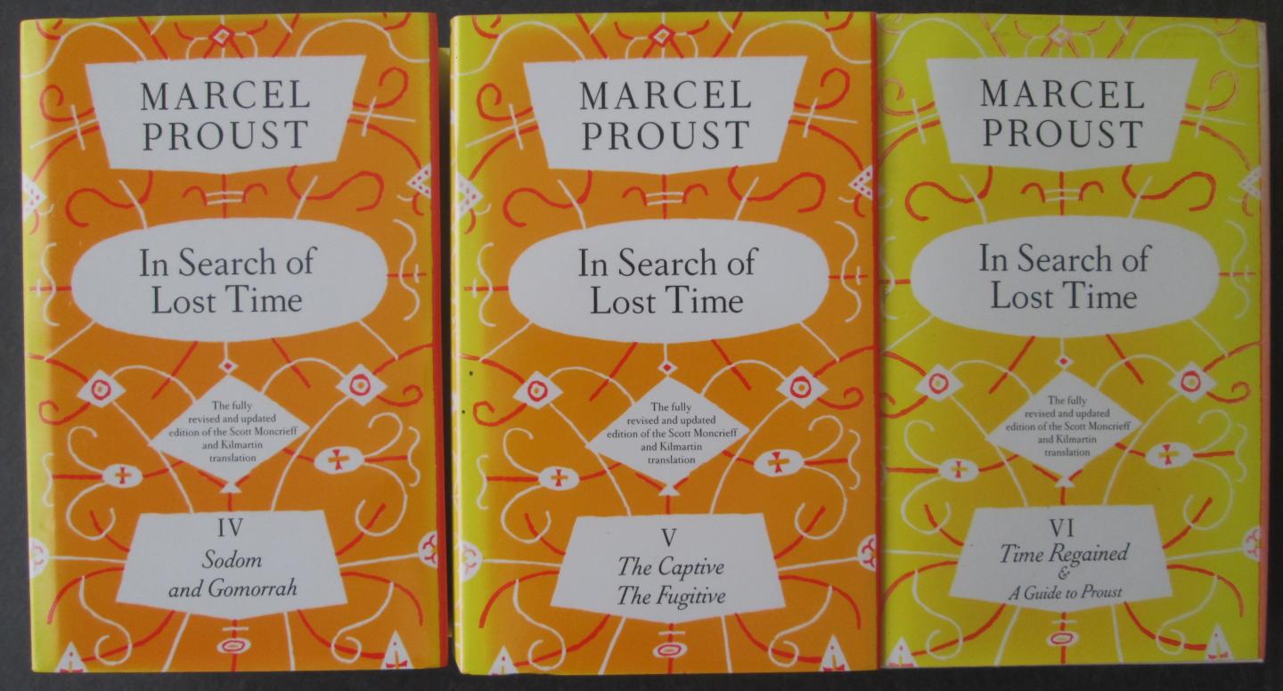 Marcel Proust - In search of lost time (alle 6 delen). the fully revised and updated edition of the Scott Moncrieff and Kilmartin translation, revised by D.J. Enright 1992