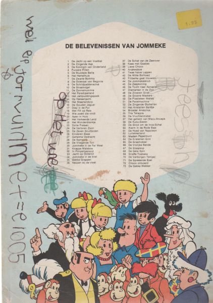 Nys,Jef - Jommeke 74