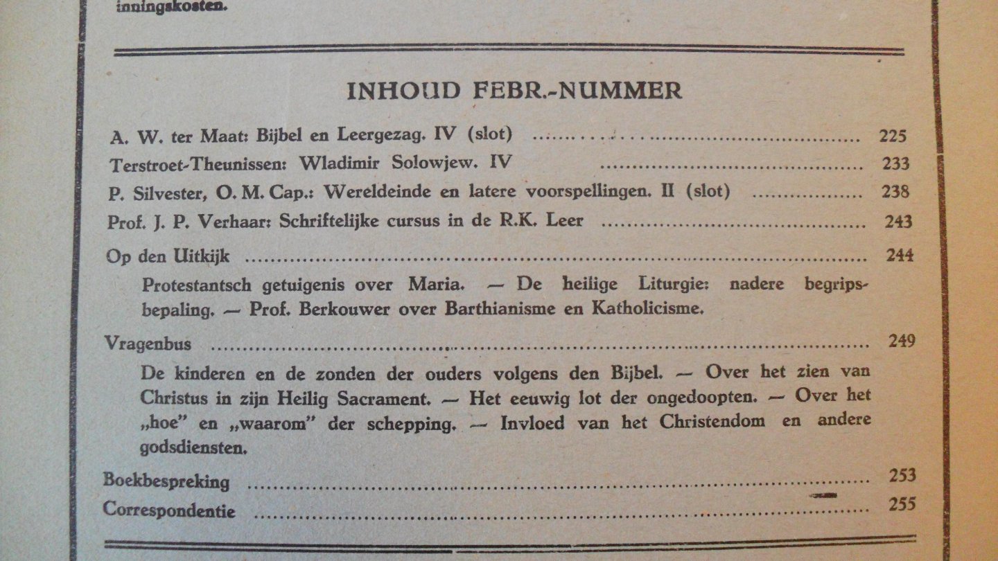 red. - HET SCHILD~  Apologetisch maandschrift nr 8 - 1941